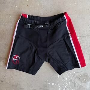 Jog black‎ red shorts